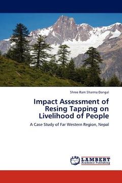 portada impact assessment of resing tapping on livelihood of people (en Inglés)