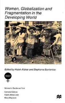 portada women, globalization and fragmentation in the developing world (en Inglés)
