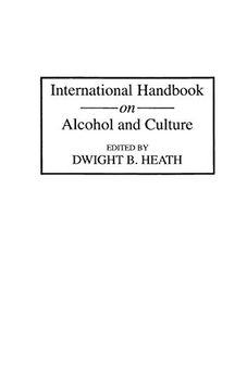 portada International Handbook on Alcohol and Culture (en Inglés)