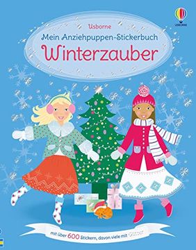 portada Mein Anziehpuppen-Stickerbuch: Winterzauber (en Alemán)