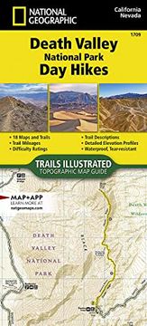 portada Death Valley National Park day Hikes map (National Geographic Topographic map Guide, 1709) (en Inglés)