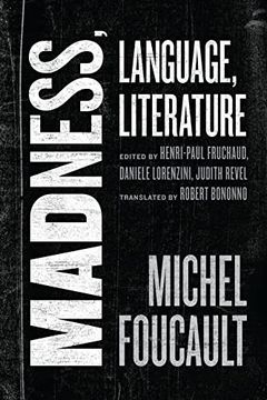 portada Madness, Language, Literature (The Chicago Foucault Project) (en Inglés)