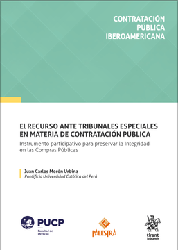 portada El recurso ante tribunales especiales en materia de contratación pública (in Spanish)