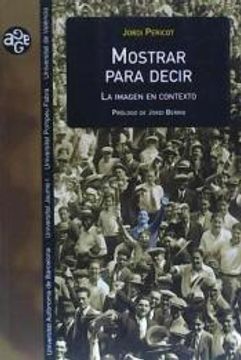 portada Mostrar Para Decir: La Imagen en Contexto (Aldea Global) (in Spanish)