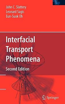 portada interfacial transport phenomena (en Inglés)