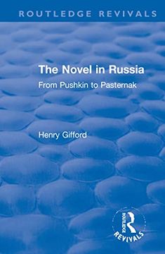 portada The Novel in Russia: From Pushkin to Pasternak 