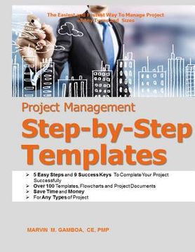portada Project Management Step-by-Step Templates (en Inglés)