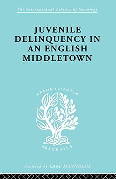 portada Juvenile Delinquency in an English Middle Town (en Inglés)