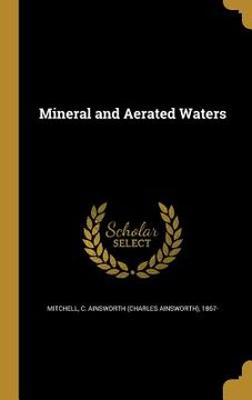 portada Mineral and Aerated Waters (in English)