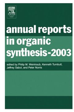portada Annual Reports in Organic Synthesis (2003) (en Inglés)
