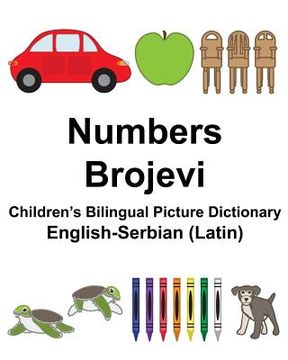 portada English-Serbian (Latin) Numbers/Brojevi Children's Bilingual Picture Dictionary 