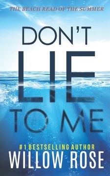 portada Don'T lie to me: 1 (Eva rae Thomas Mystery) (in English)