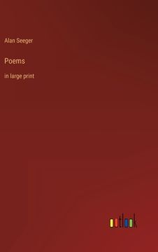 portada Poems: in large print (en Inglés)