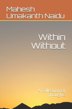 portada Within Without: A Collection Of Thoughts (en Inglés)