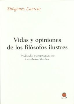 portada Vidas y Opiniones de los Filosofos Ilustres (in Spanish)