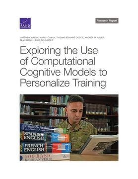 portada Exploring the Use of Computational Cognitive Models to Personalize Training