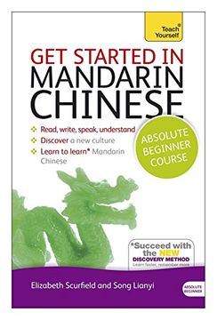 portada Get Started In Mandarin Chinese Book/CD Pack: Teach Yourself (Teach Yourself Book & CD Pack) (en Inglés)