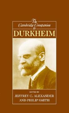 portada the cambridge companion to durkheim (in English)