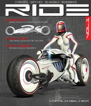 portada ride: futuristic electric motorcycle concept (en Inglés)