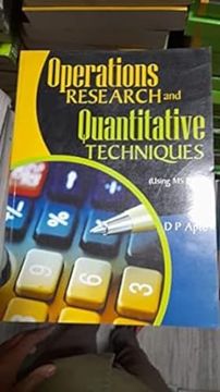 Operations Research and Quantitative Techniques