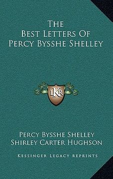 portada the best letters of percy bysshe shelley (en Inglés)