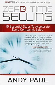portada Zero-Time Selling: 10 Essential Steps to Accelerate Every Company's Sales (en Inglés)