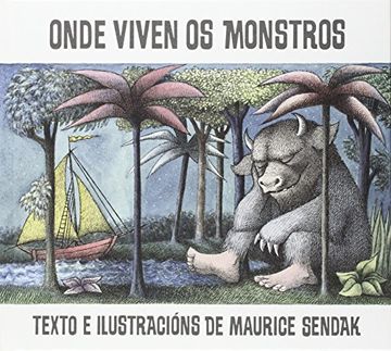 portada Onde Viven os Monstros (in Galician)
