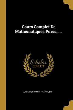 portada Cours Complet De Mathématiques Pures......