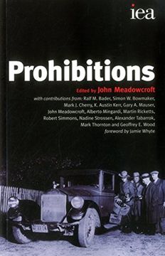 portada Prohibitions (Iea Hobart Paperback) (en Inglés)