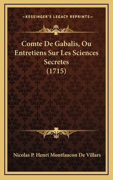 portada Comte De Gabalis, Ou Entretiens Sur Les Sciences Secretes (1715) (in French)