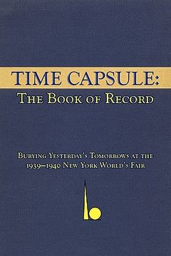 portada time capsule: the book of record (en Inglés)
