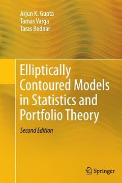 portada Elliptically Contoured Models in Statistics and Portfolio Theory (en Inglés)