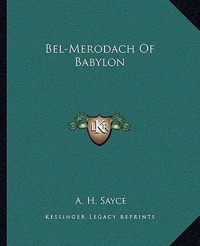 portada bel-merodach of babylon (en Inglés)