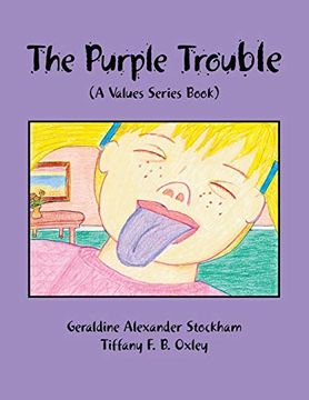 portada The Purple Trouble: A Values Series Book (en Inglés)