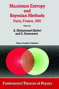 portada maximum entropy and bayesian methods (in English)
