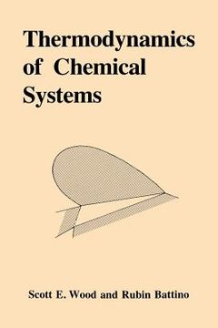 portada Thermodynamics of Chemical Systems (en Inglés)