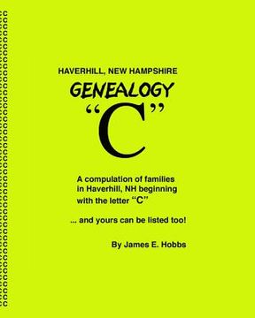 portada Haverhill, New Hampshire Genealogy C (en Inglés)