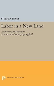 portada Labor in a new Land: Economy and Society in Seventeenth-Century Springfield (Princeton Legacy Library) (en Inglés)