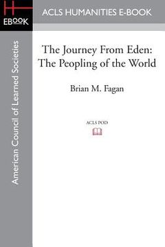 portada The Journey from Eden: The Peopling of the World (en Inglés)