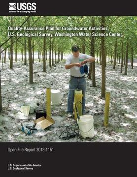 portada Quality-Assurance Plan for Groundwater Activities, U.S. Geological Survey, Washington Water Science Center (en Inglés)
