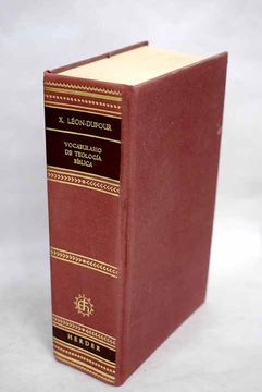 Libro Vocabulario De Teología Bíblica De - Buscalibre