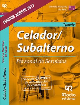portada Celador/Subalterno. Personal de Servicios. Servicio Murciano de Salud: Temario