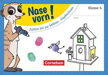 portada Nase Vorn! - Mathematik: 4. Schuljahr - Zahlen bis zur Million/Kopfrechnen: Übungsheft (in German)