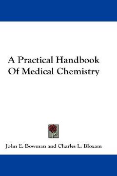 portada a practical handbook of medical chemistry (en Inglés)