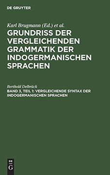 portada Vergleichende Syntax der Indogermanischen Sprachen (en Alemán)