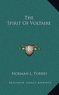 portada the spirit of voltaire (en Inglés)