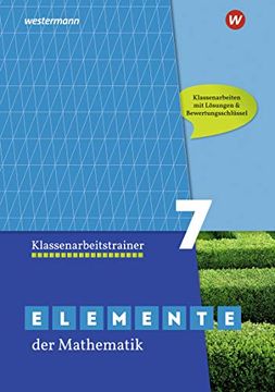 portada Elemente der Mathematik Klassenarbeitstrainer 7. G9 in Nordrhein-Westfalen (en Alemán)