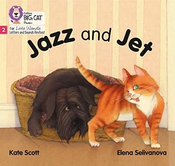 portada Big Cat Phonics for Little Wandle Letters and Sounds Revised - Jazz and Jet: Phase 2 (en Inglés)