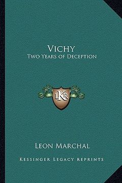 portada vichy: two years of deception