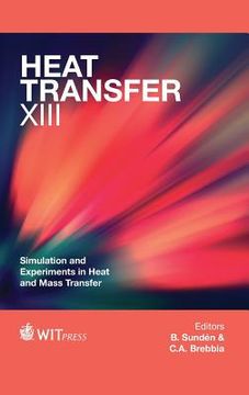 portada Heat Transfer XIII (en Inglés)